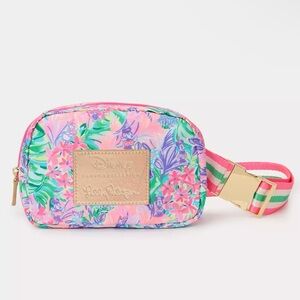 Disney X Lilly Pulitzer Hip Fanny Pack Belt Bag Minnie Daisy Dreaming